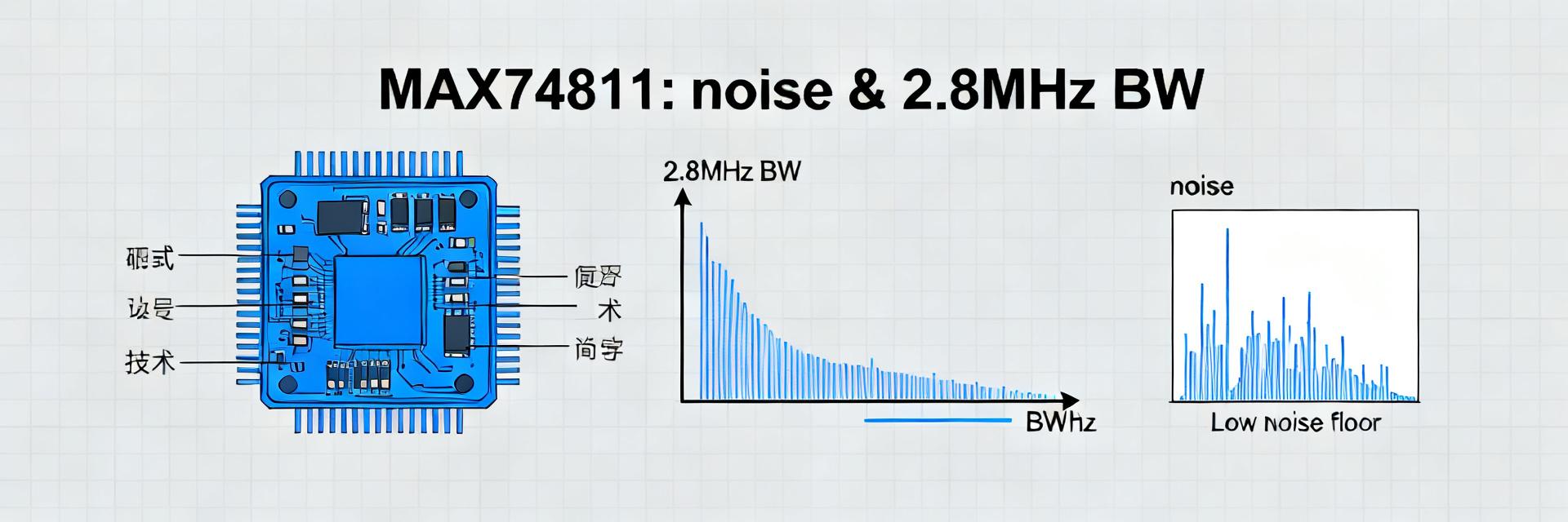 MAX74811ARMZ-R7 Performance: Measured Noise & Bandwidth